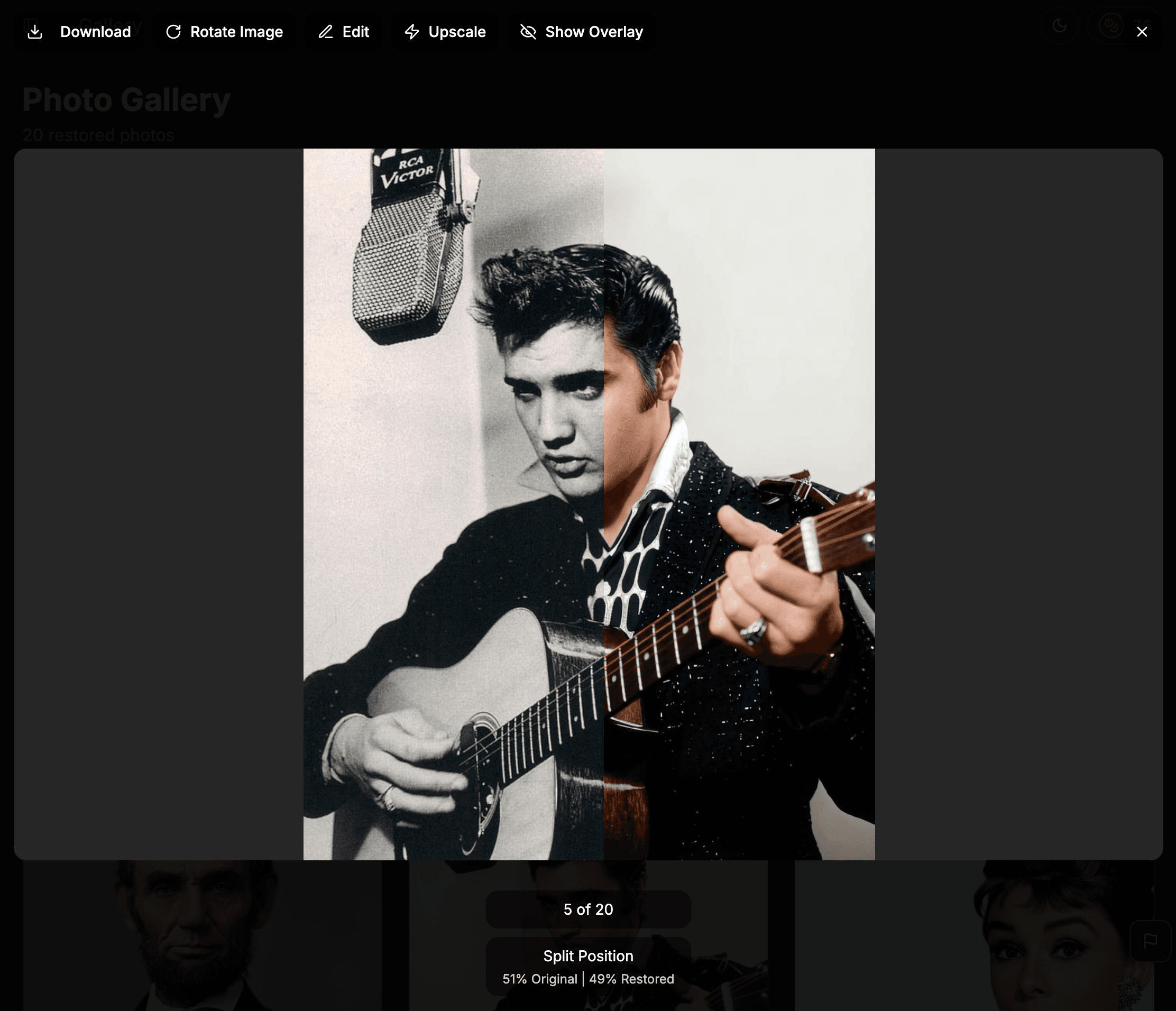 Revive.Photos restoration product